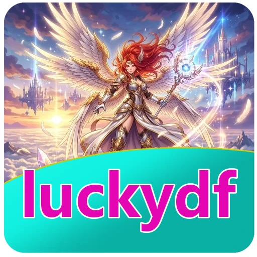 Pratinjau antarmuka aplikasi luckydf setelah akun aktif