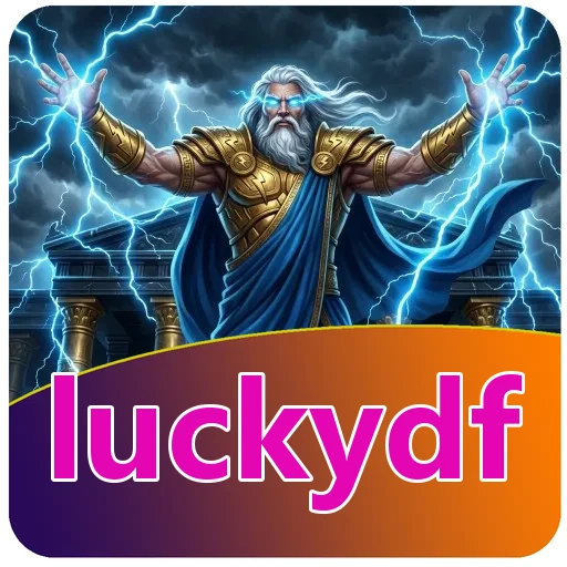 Pratinjau antarmuka aplikasi luckydf setelah terpasang dari saluran resmi